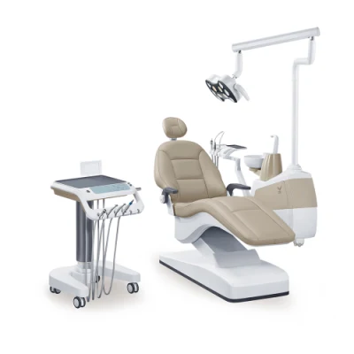 Accoudoir rotatif, fauteuil dentaire approuvé par la FDA et l'ISO, équipement de soins dentaires